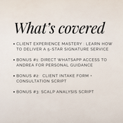 Online Head Spa Certification Course