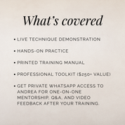 Head Spa Pro: Live Certification & Business Class